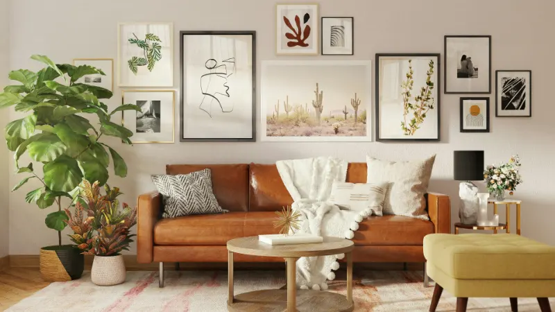 How to Create a Gallery Wall Layout at Home