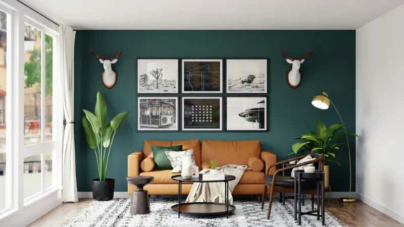 How Many Pictures Should You Hang on One Wall?