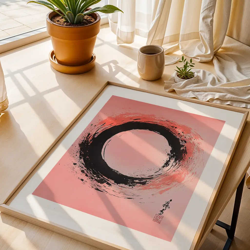 Ensō zen art print collection