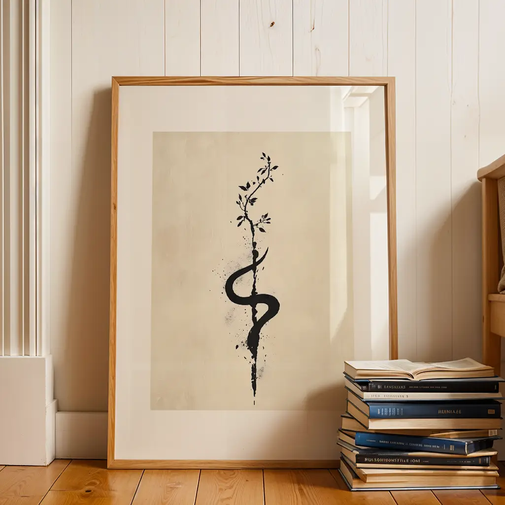 Unalome zen art print collection