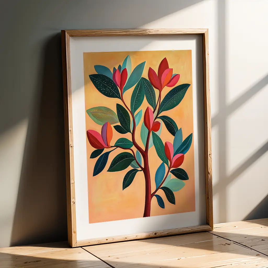 Botanical zen art print collection